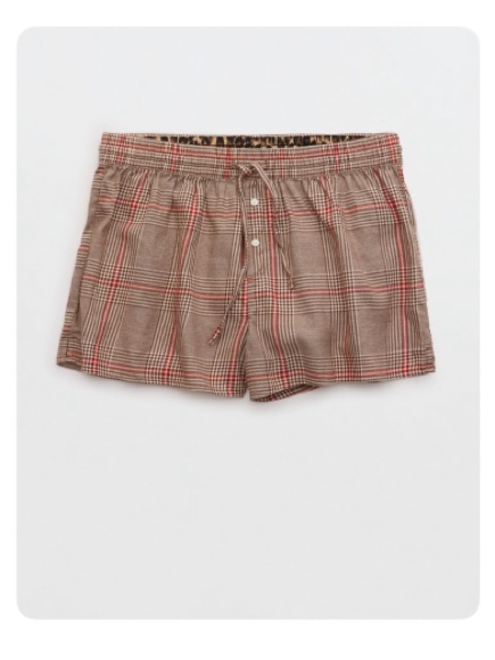 Aerie Off-Duty Flannel Boxer